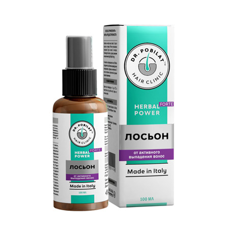 Лосьон от активного выпадения волос HERBAL POWER FORTE - Dr. Pobilat.jpg