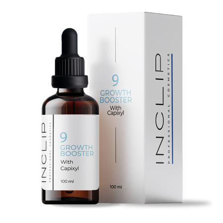 №9 Амино-пептидный бустер для волос с капиксилом, 100мл - Inclip.png