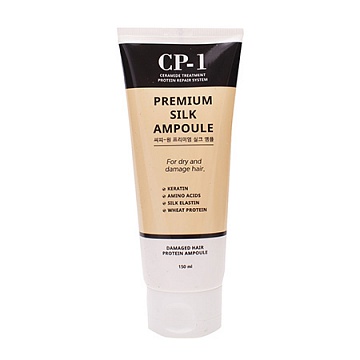 Несмываемая сыворотка для волос с протеинами шелка CP-1 Premium Silk Ampoule 150 мл - Esthetic House 