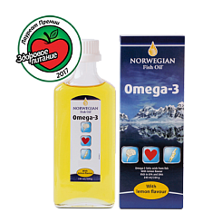 NFO Омега-3 рыбий жир со вкусом лимона
