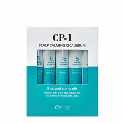 Cыворотка для кожи головы УСПОКАИВАЮЩАЯ CP-1 Scalp Calming Cica Serum 5 х 20 мл - Esthetic House