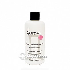 Шампунь для придания объёма волосам Shampoo Capelli Fini - Optima (Optimaker). 