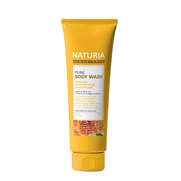    / PURE BODY WASH (Honey & White Lily) 100  - NATURIA 