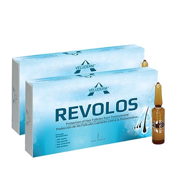 Набор лосьонов от выпадения волос REVOLOS 2 штуки - Veluderm