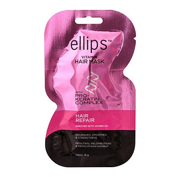 Маска Ellips (Pro-Keratin) Hair Repair с маслом жожоба