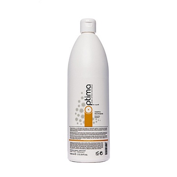 Большой шампунь восстанавливающий Shampoo Ricostruzione - Optima (Optimaker) 1000 мл. 