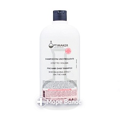 Большой шампунь для придания объёма волосам Shampoo Capelli Fini - Optima (Optimaker) 1000 мл.