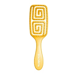 Расческа для сухих и влажных волос с ароматом манго Wet Detangler Brush RECTANGULAR Mango - Solomeya