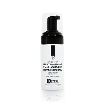 Заживляющий шампунь-пенка после пересадки волос Healing Hair Transplant Post-Surgery Foamer Shampoo - KMax