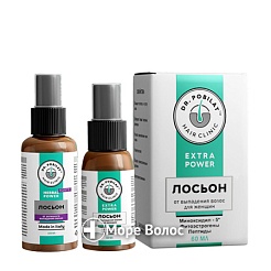 Экстра набор от выпадения волос с Миноксидилом 5% - Dr. Pobilat