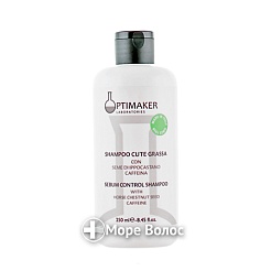 Шампунь для волос себорегулирующий Shampoo Cute Grassa - Optima (Optimaker).