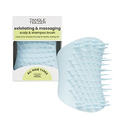 Щетка для массажа головы The Scalp Exfoliator and Massager Seafoam Blue - Tangle Teezer