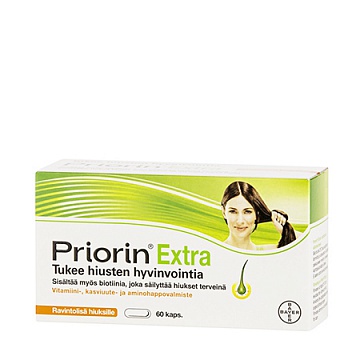 Витамины для волос и ногтей - Priorin Extra Финляндия