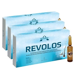 Набор лосьонов от выпадения волос REVOLOS 3 штуки - Veluderm