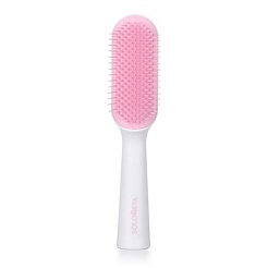 Расческа для чувствительной кожи головы в футляре Розовая Hair Brush for sensitive scalp Pink - Solomeya