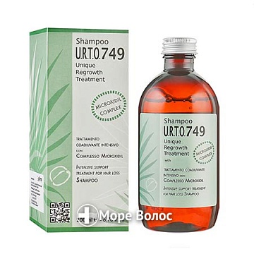 Шампунь для стимуляции роста волос линия Микроксидил U.R.T.O.749 - Optima (Optimaker)